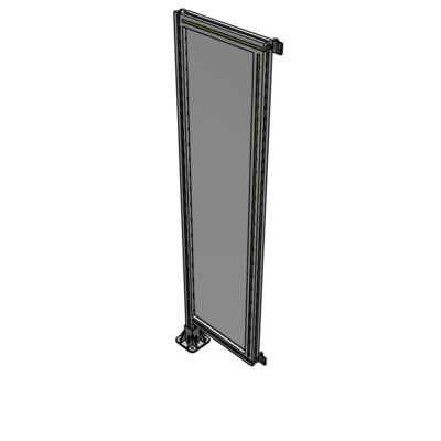 A1-1700-0450-0150-HYPFK GUARDING PANEL 1700MM TALL X 450MM WIDE 1/4'' POLYCARBONATE
