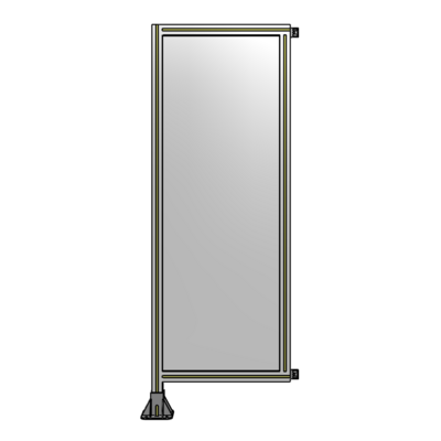 GUARDING PANEL 1700MM TALL X 600MM WIDE 1/4&#39;&#39; POLYCARBONATE