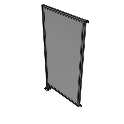 A1-2135-1050-0150-HYPFK GUARDING PANEL 2135MM TALL X 1050MM WIDE 1/4'' POLYCARBONATE