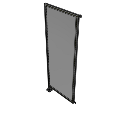A1-2400-0900-0150-HYPFA GUARDING PANEL 2400MM TALL X 900MM WIDE 1/4'' POLYCARBONATE