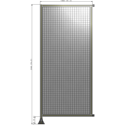 A1-2400-1050-0150-HYMFK GUARDING PANEL 2400MM TALL X 1050MM WIDE 1'' MESH
