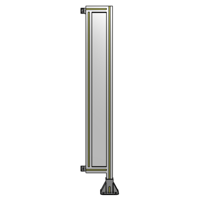 GUARDING PANEL 1400MM TALL X 200MM WIDE 1/4&#39;&#39; POLYCARBONATE