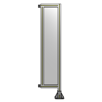 GUARDING PANEL 1400MM TALL X 300MM WIDE 1/4&#39;&#39; POLYCARBONATE