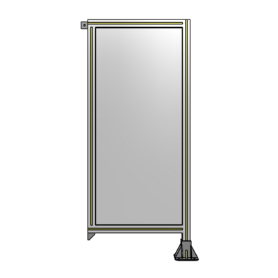 GUARDING PANEL 1400MM TALL X 600MM WIDE 1/4&#39;&#39; POLYCARBONATE