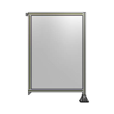 GUARDING PANEL 1400MM TALL X 900MM WIDE 1/4&#39;&#39; POLYCARBONATE
