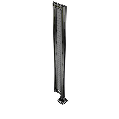 A2-1700-0200-0150-TYMFK GUARDING PANEL 1700MM TALL X 200MM WIDE 1'' MESH