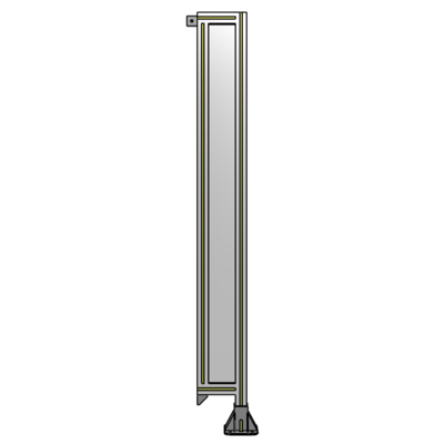 GUARDING PANEL 1700MM TALL X 200MM WIDE 1/4&#39;&#39; POLYCARBONATE