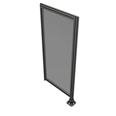 A2-1700-0750-0150-TYPFK GUARDING PANEL 1700MM TALL X 750MM WIDE 1/4'' POLYCARBONATE