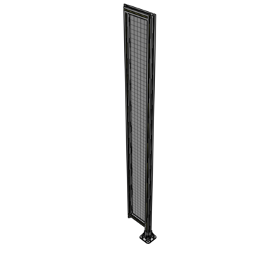 A2-2400-0300-0150-TYMFK GUARDING PANEL 2400MM TALL X 300MM WIDE 1'' MESH