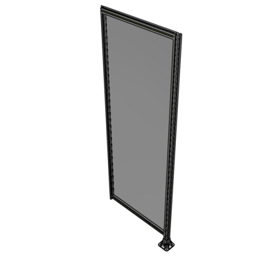 A2-2400-0900-0150-TYPFK GUARDING PANEL 2400MM TALL X 900MM WIDE 1/4'' POLYCARBONATE