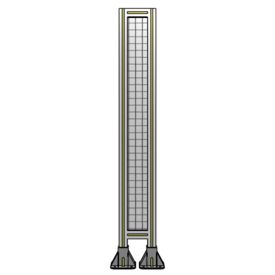 GUARDING PANEL 1400MM TALL X 200MM WIDE 1&#39;&#39; MESH