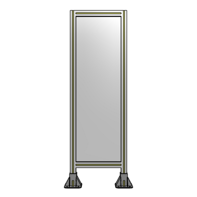 GUARDING PANEL 1400MM TALL X 450MM WIDE 1/4&#39;&#39; POLYCARBONATE