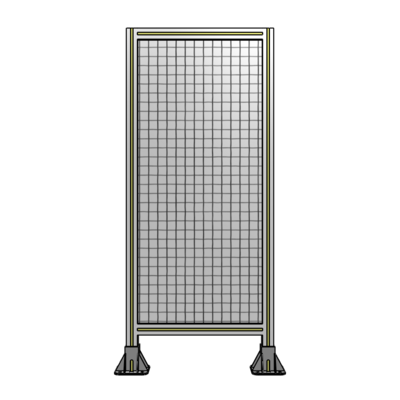 GUARDING PANEL 1400MM TALL X 600MM WIDE 1&#39;&#39; MESH