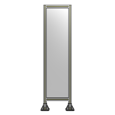 GUARDING PANEL 1700MM TALL X 450MM WIDE 1/4&#39;&#39; POLYCARBONATE