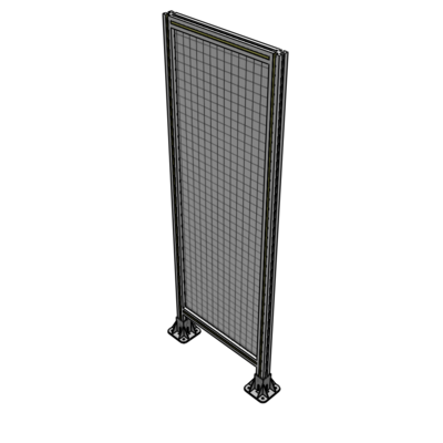 A3-1700-0600-0150-ZYMFK GUARDING PANEL 1700MM TALL X 600MM WIDE 1'' MESH
