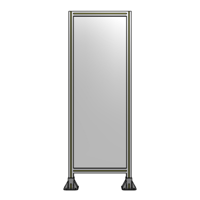 GUARDING PANEL 1700MM TALL X 600MM WIDE 1/4&#39;&#39; POLYCARBONATE