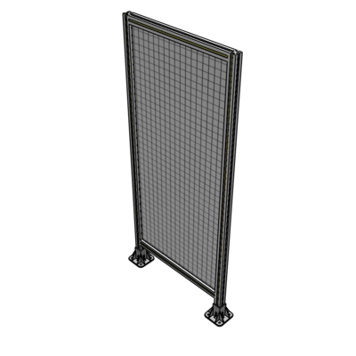 A3-1700-0750-0150-ZYMFK GUARDING PANEL 1700MM TALL X 750MM WIDE 1'' MESH