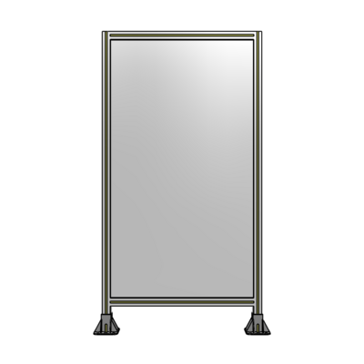 GUARDING PANEL 1700MM TALL X 900MM WIDE 1/4&#39;&#39; POLYCARBONATE