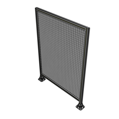 A3-1700-1200-0150-ZYMFK GUARDING PANEL 1700MM TALL X 1200MM WIDE 1'' MESH