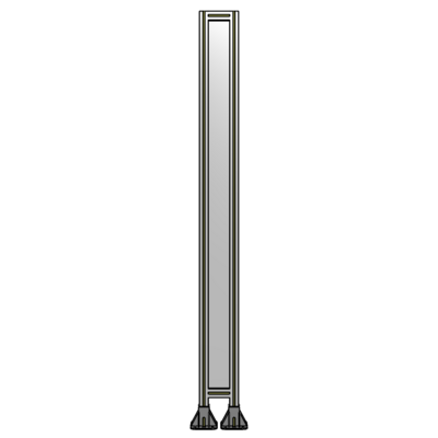 GUARDING PANEL 2135MM TALL X 200MM WIDE 1/4&#39;&#39; POLYCARBONATE
