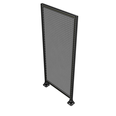 A3-2135-0900-0150-ZYMFA GUARDING PANEL 2135MM TALL X 900MM WIDE 1'' MESH