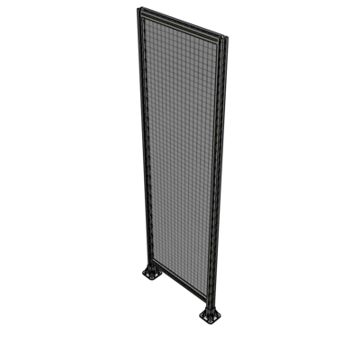 A3-2400-0750-0150-ZYMFK GUARDING PANEL 2400MM TALL X 750MM WIDE 1'' MESH