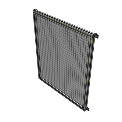 A4-1400-1050-0150-HYMZA GUARDING PANEL 1400MM TALL X 1050MM WIDE 1'' MESH
