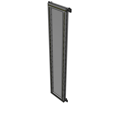 A4-1700-0300-0150-HYPZA GUARDING PANEL 1700MM TALL X 300MM WIDE 1/4'' POLYCARBONATE