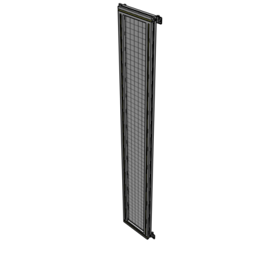 A4-2135-0300-0150-HYMZA GUARDING PANEL 2135MM TALL X 300MM WIDE 1'' MESH