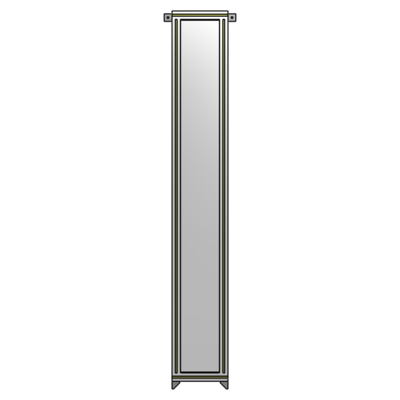 GUARDING PANEL 2135MM TALL X 300MM WIDE 1/4&#39;&#39; POLYCARBONATE