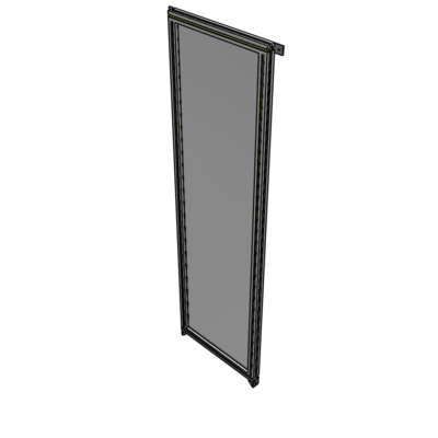 A4-2135-0600-0150-TYPZA GUARDING PANEL 2135MM TALL X 600MM WIDE 1/4'' POLYCARBONATE