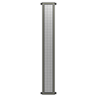GUARDING PANEL 2400MM TALL X 300MM WIDE 1&#39;&#39; MESH
