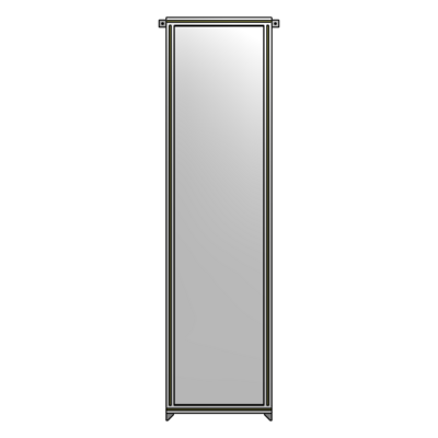 GUARDING PANEL 2400MM TALL X 600MM WIDE 1/4&#39;&#39; POLYCARBONATE