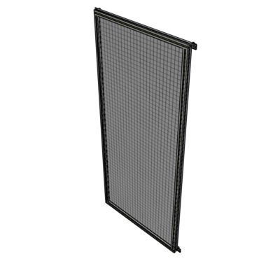 A4-2400-1050-0150-HYMZA GUARDING PANEL 2400MM TALL X 1050MM WIDE 1'' MESH