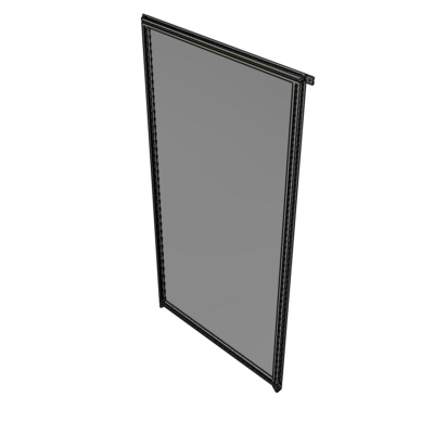 A4-2400-1200-0150-TYPZA GUARDING PANEL 2400MM TALL X 1200MM WIDE 1/4'' POLYCARBONATE