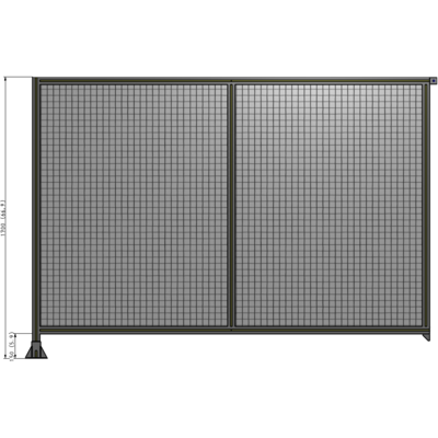B1-1700-2400-0150-TYMFA GUARDING PANEL 1700MM TALL X 2400MM WIDE 1'' MESH