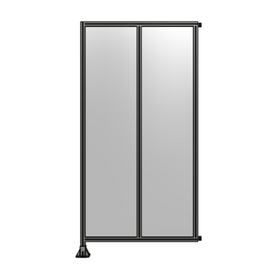 GUARDING PANEL 2400MM TALL X 1200MM WIDE 1/4&#39;&#39; POLYCARBONATE