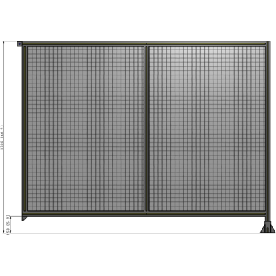 B2-1700-2200-0150-TYMFK GUARDING PANEL 1700MM TALL X 2200MM WIDE 1'' MESH