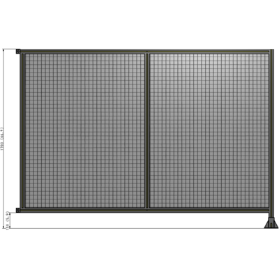 B2-1700-2400-0150-HYMFK GUARDING PANEL 1700MM TALL X 2400MM WIDE 1'' MESH