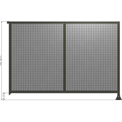 B2-1700-2400-0150-TYMFK GUARDING PANEL 1700MM TALL X 2400MM WIDE 1'' MESH