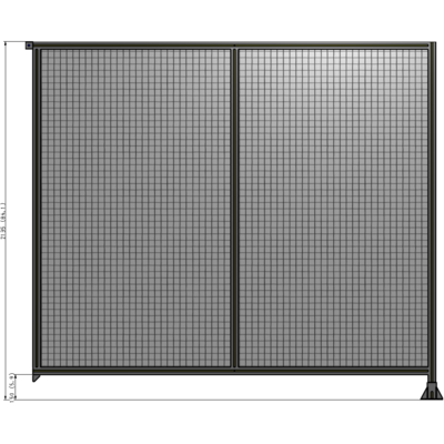 B2-2135-2400-0150-TYMFK GUARDING PANEL 2135MM TALL X 2400MM WIDE 1'' MESH