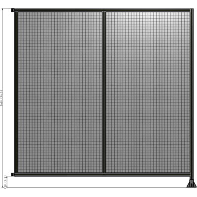 B2-2400-2400-0150-HYMFK GUARDING PANEL 2400MM TALL X 2400MM WIDE 1'' MESH