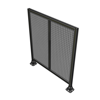 B3-1400-1200-0150-ZYMFA GUARDING PANEL 1400MM TALL X 1200MM WIDE 1'' MESH