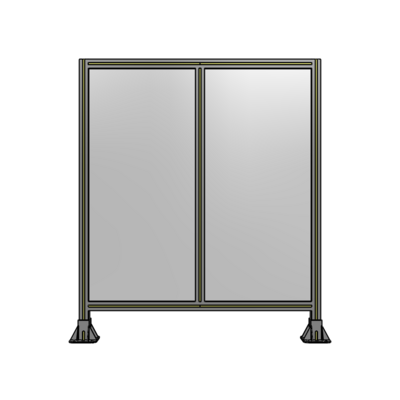 GUARDING PANEL 1400MM TALL X 1200MM WIDE 1/4&#39;&#39; POLYCARBONATE