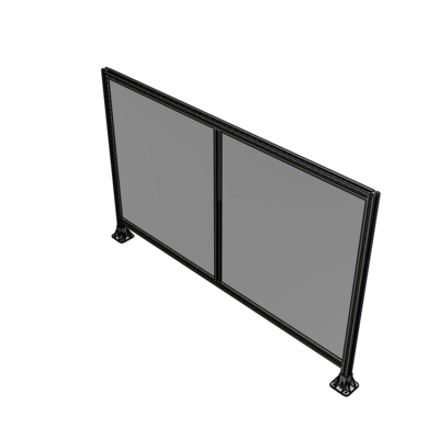 B3-1400-2200-0150-ZYPFA GUARDING PANEL 1400MM TALL X 2200MM WIDE 1/4'' POLYCARBONATE
