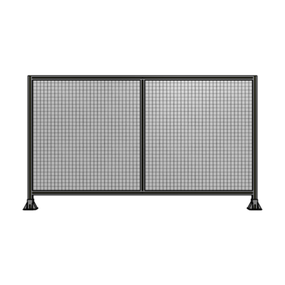 GUARDING PANEL 1400MM TALL X 2400MM WIDE 1&#39;&#39; MESH