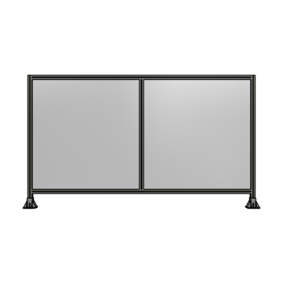 GUARDING PANEL 1400MM TALL X 2400MM WIDE 1/4&#39;&#39; POLYCARBONATE