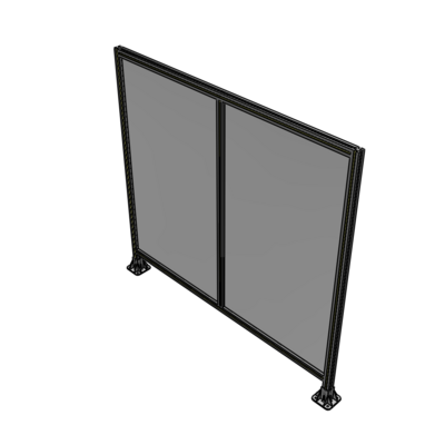 B3-1700-1800-0150-ZYPFA GUARDING PANEL 1700MM TALL X 1800MM WIDE 1/4'' POLYCARBONATE
