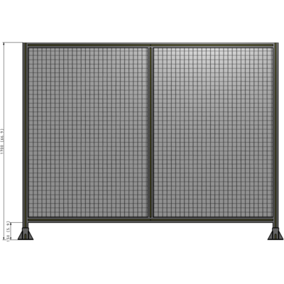 B3-1700-2200-0150-ZYMFK GUARDING PANEL 1700MM TALL X 2200MM WIDE 1'' MESH