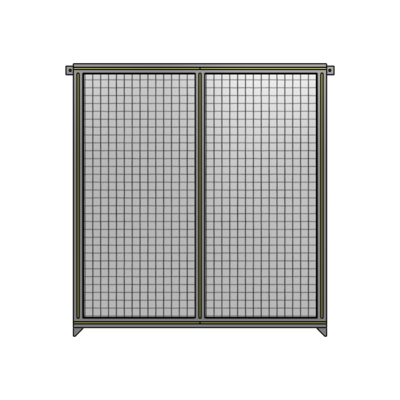 GUARDING PANEL 1400MM TALL X 1200MM WIDE 1&#39;&#39; MESH